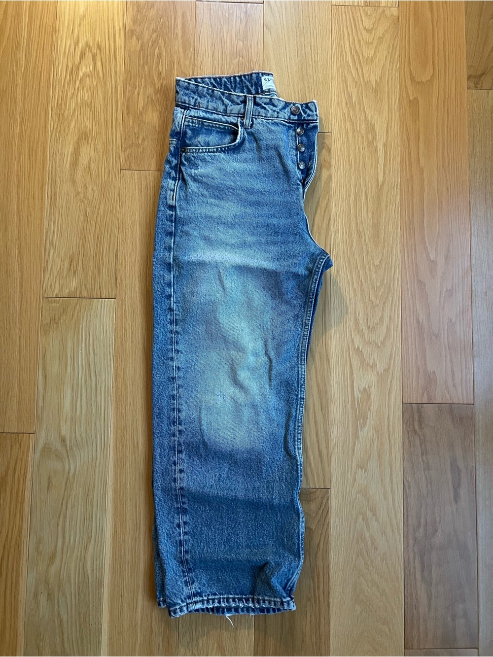 Free people We the free High-Rise Blue barrel Jeans